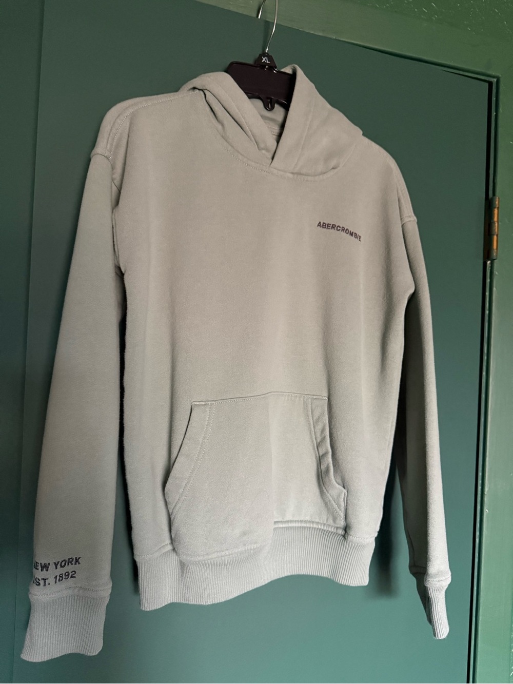 Abercrombie Kids Boy’s Sage Green Pullover Hoodie